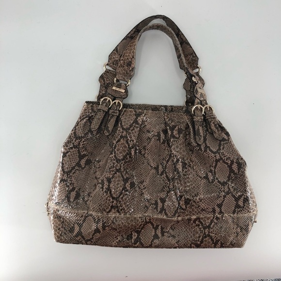 Jessica Simpson Large Python/Snake Bag - Picture 1 of 11